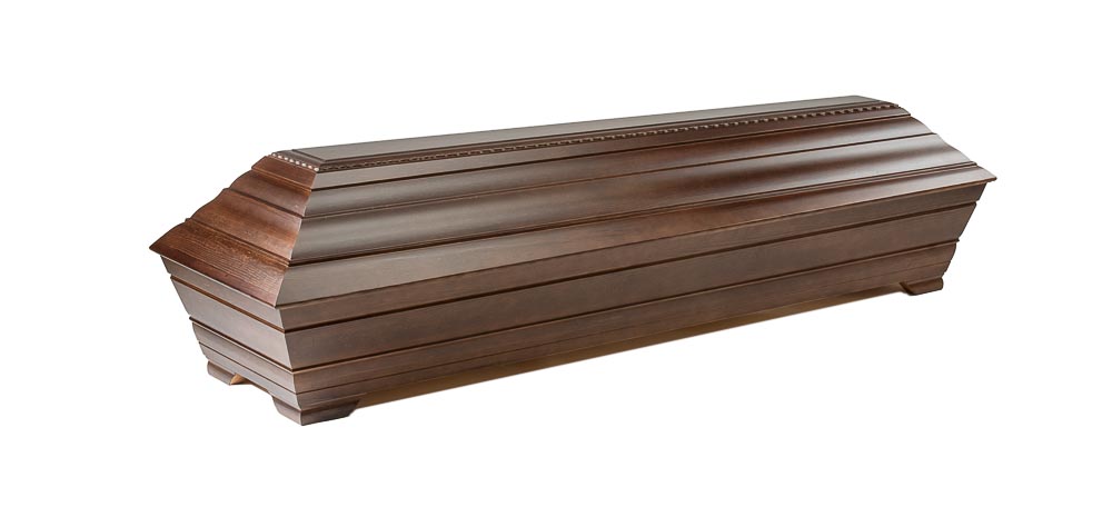 V18 PINE WOOD COFFIN