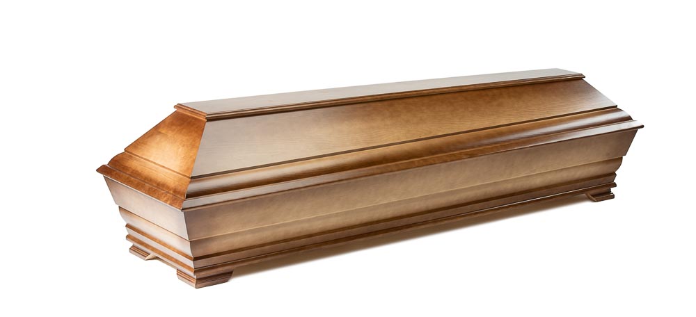 V3 BLACK ALDER WOOD COFFIN image 3