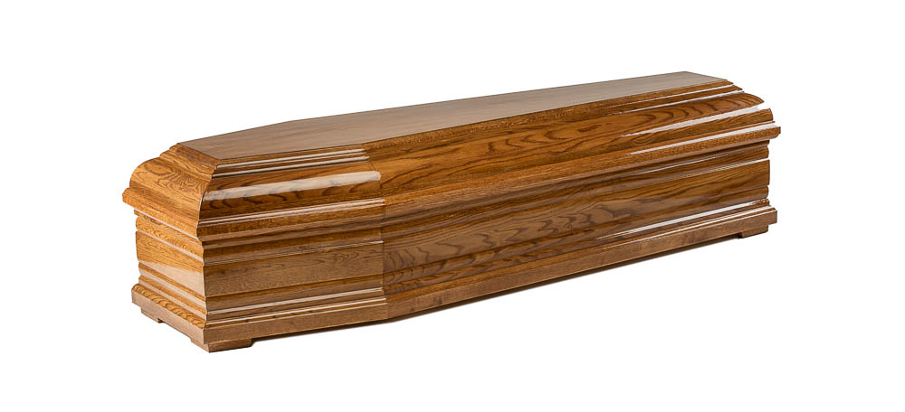 P151 OAKTREE COFFIN
