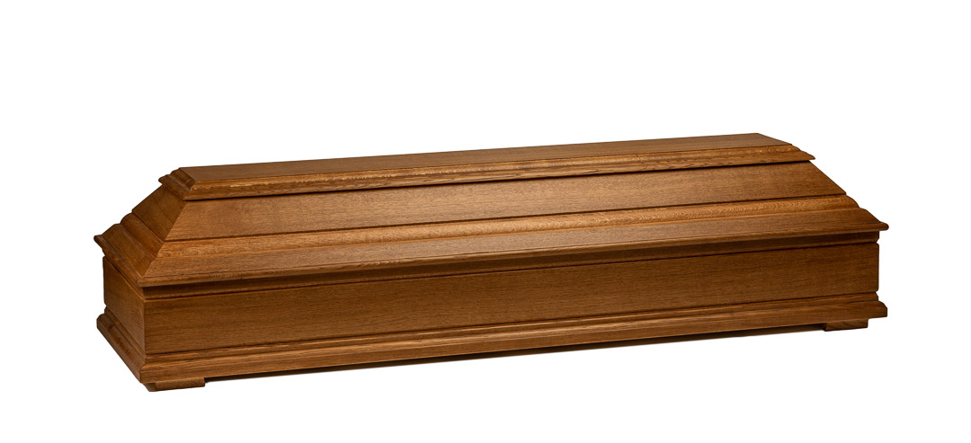 P91 OAKTREE COFFIN