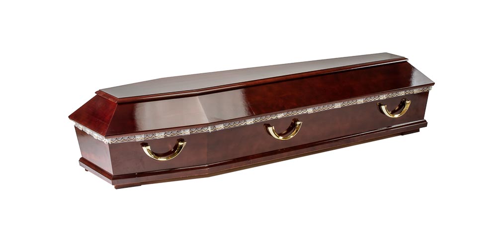 P11 PINE WOOD COFFIN